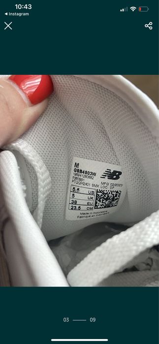 Кросівки / кеди жіночі new balance