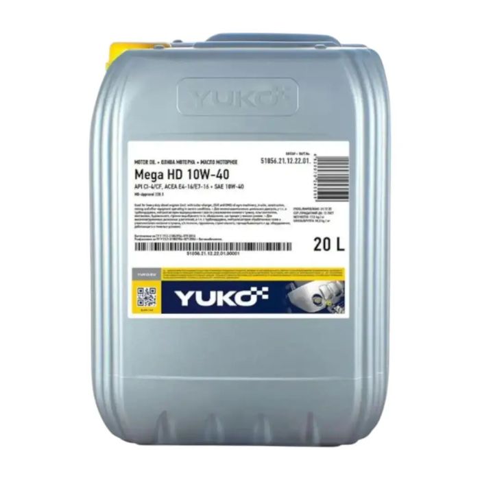Mega HD 10w40 YUKO