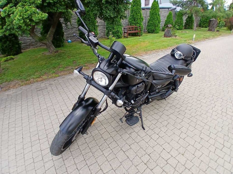 JUNAK M12 VINTAGE 125cm3 kat B. 2021 kask nowe opony klocki ZAMIANA