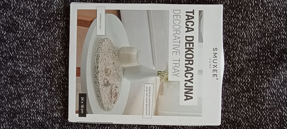 Taca dekoracyjna kamienna 24x18