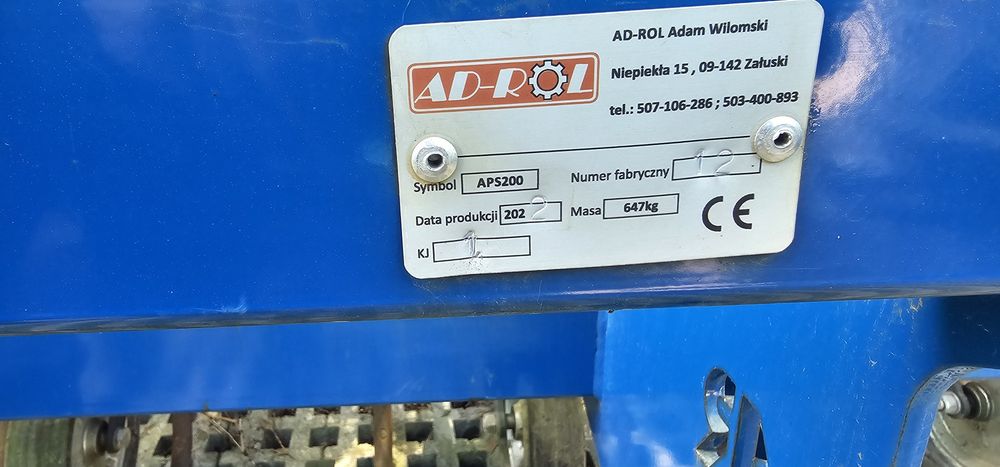 PIELNIK APS200 5 sekcyjny, AD-ROL