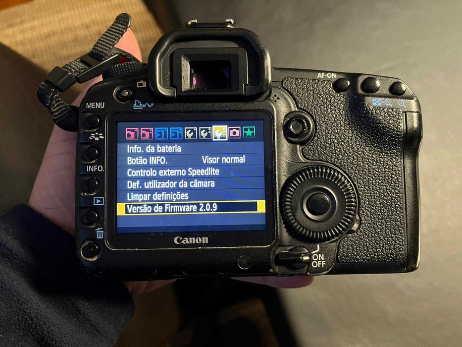 Estojo fotografia Canon 5D Mark II + Lentes 50mm e 14mm