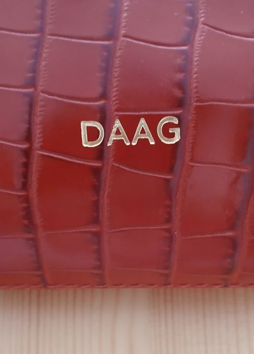 Daag kosmetyczka skóra naturalna croco NOWA!