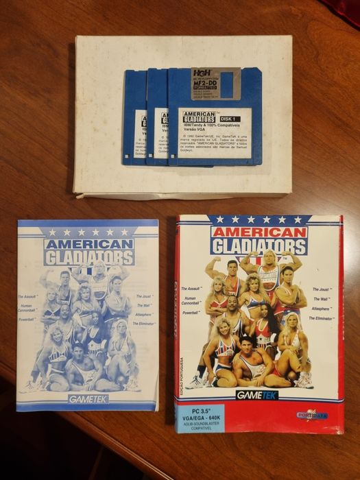 American Gladiators PC Big Box jogo computador