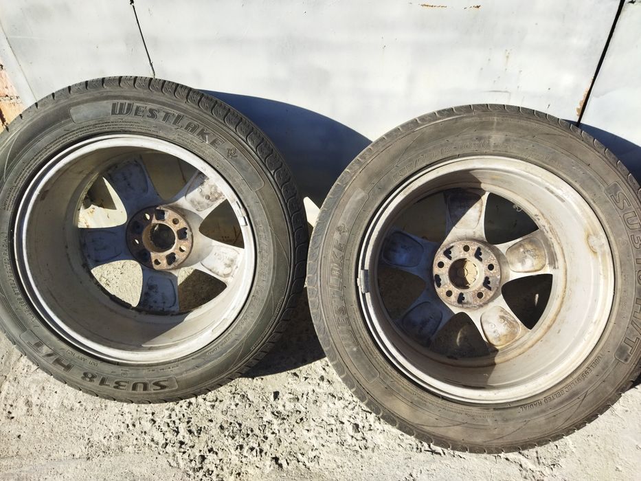 Диски (зимові колеса) 255/55r18 на бмв х5  е53-е70