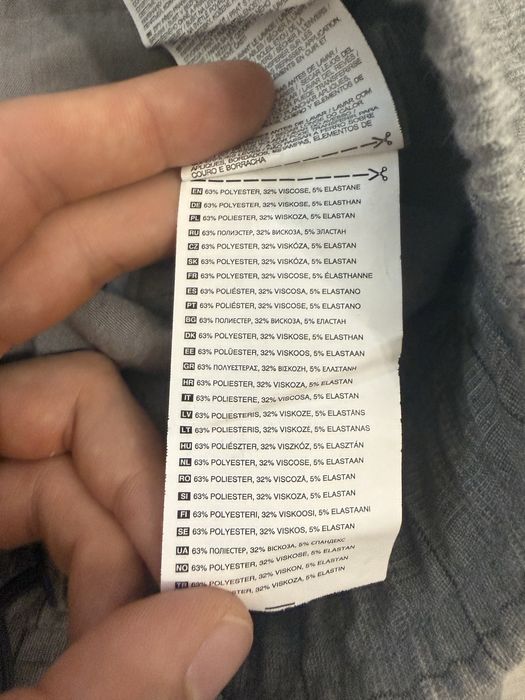 Klasyczne spodnie materialowe w krate meskie stan bardzo dobry rozm. M