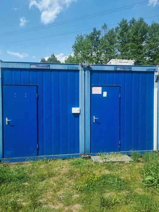 Kontener biurowy podwójny CONTAINEX - 6 m socjalny , idealny na domek letniskowy