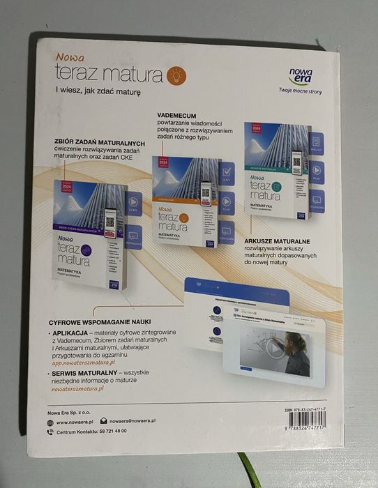 Vademecum Nowa teraz Matura Matematyka Poziom Podstawowy  Nowa Era