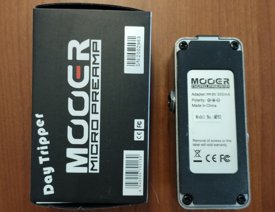 Mooer Pre-amp 004 Day Tripper - Vox Ac30