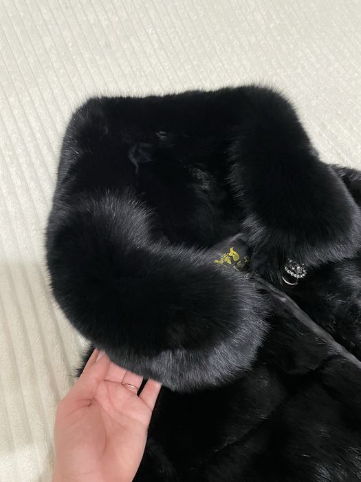 Продам натуральну шубу з кролика б/у