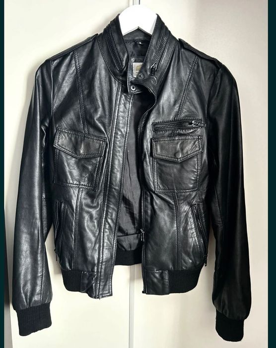 Жіноча шкіряна куртка XS/S