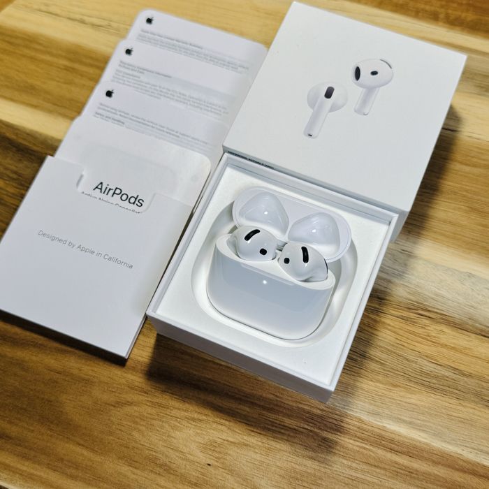 AirPods 4 ANC NOWE Słuchawki Bluetooth Redukcja Szumów - do iPhone
