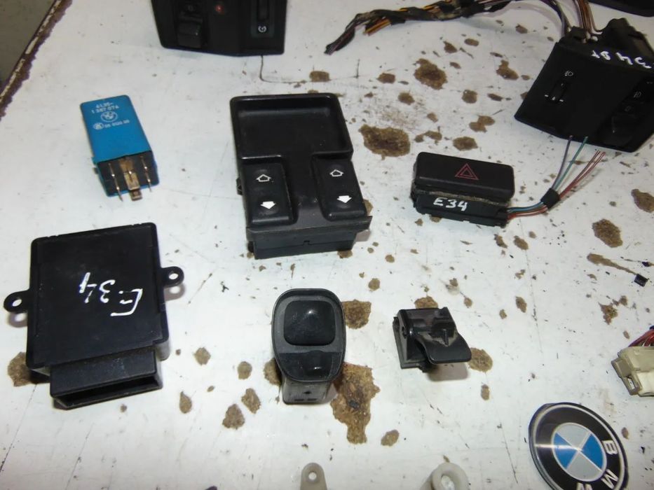 BMW E34 interruptores/Comandos
