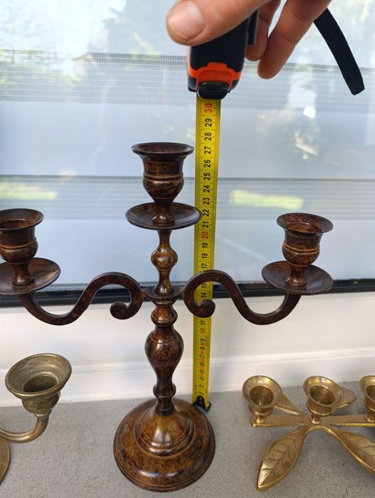 Бронзовые подсвечники
