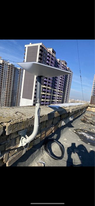 Кронштейн кріплення Starlink настінний з виносом / МОНТАЖ СТАРЛІНК