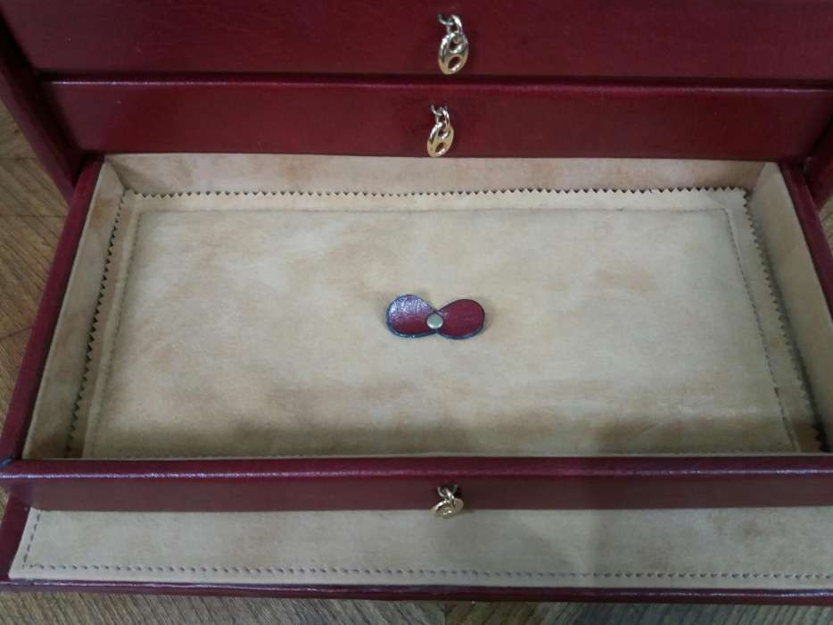 Guarda joias em pele LANCEL