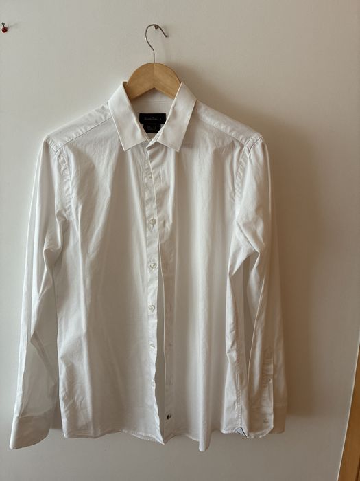 Camisa branca Suits Inc