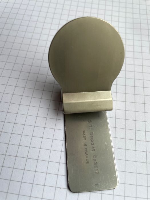 Денежный зажим ST Dupont. Новый. Зажим для купюр, банкнот