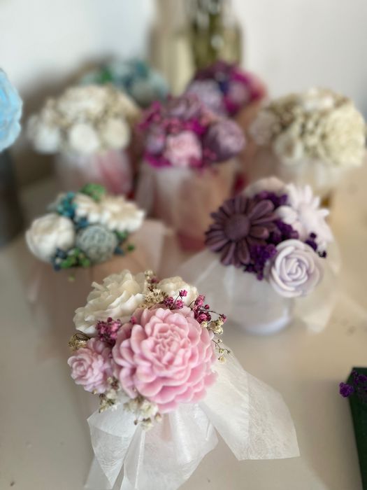 Flowerbox - kwiaty mydlane