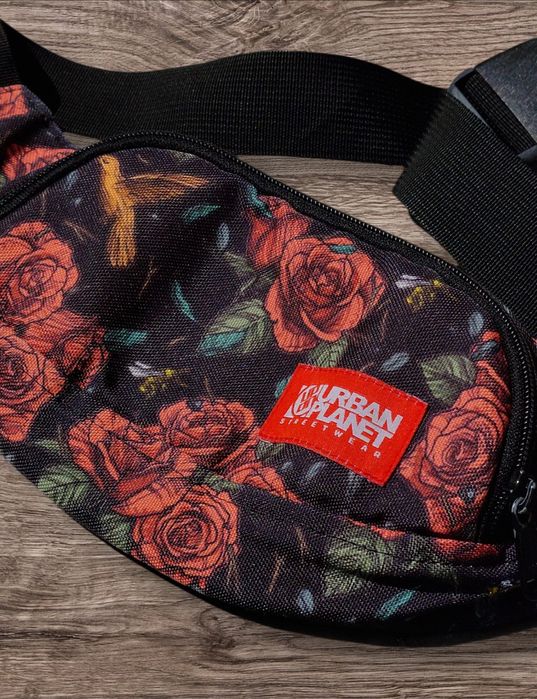 Бананка Urban Planet Limited red rose / сумка-бананка