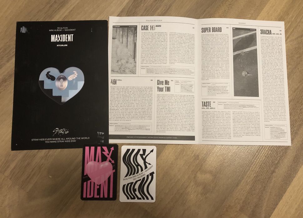 album stray kids maxident