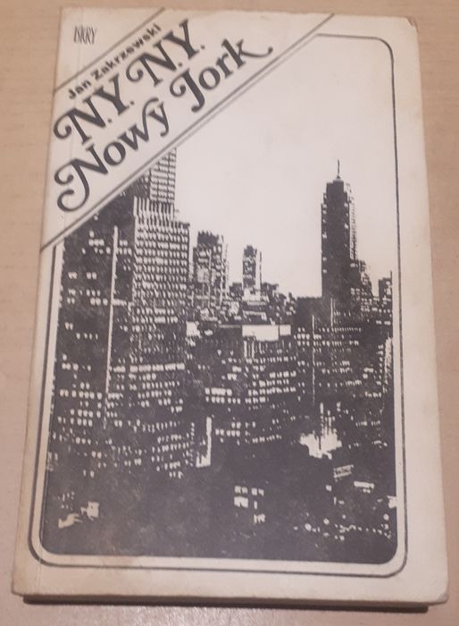 N.Y. Nowy York Jan Zakrzewski 1980