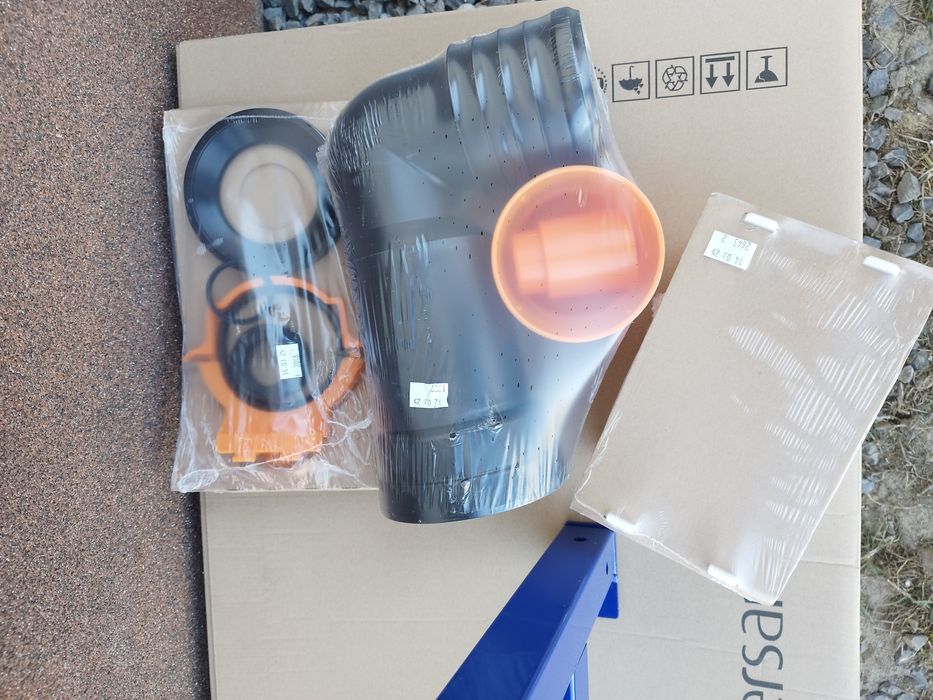 Zestaw podtynkowy Cersanit Aqua 40 z przyciskiem