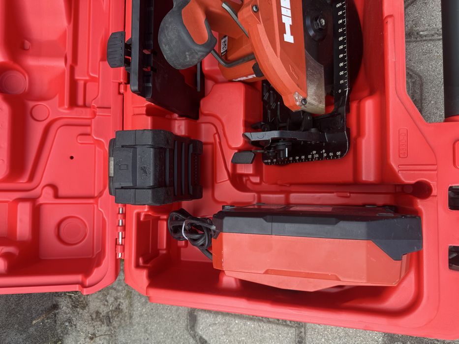 Pila tarczowa hilti nuron sc 6wl-22 używana sprawna zestaw