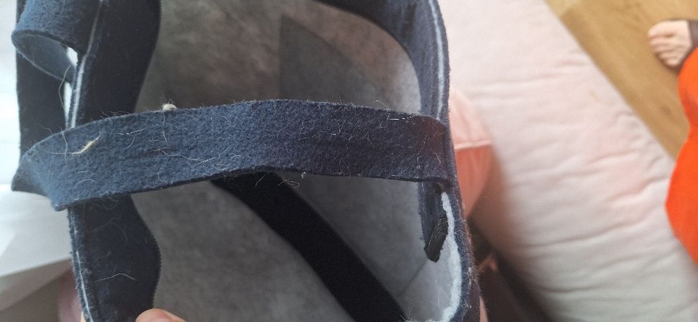 Torba z kotem materiał wełniany