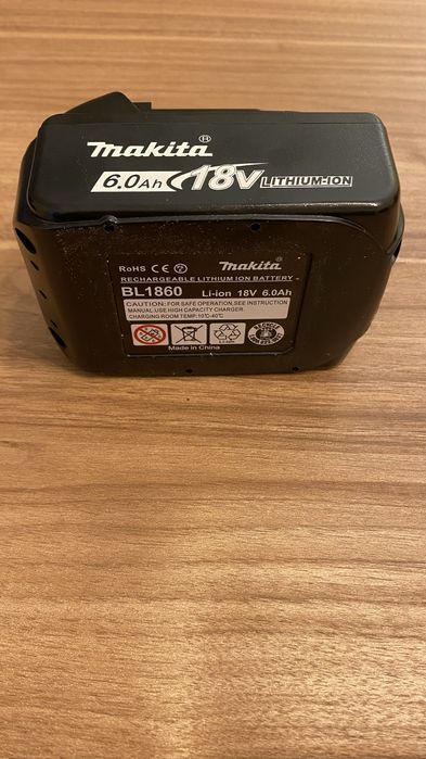 Makita BL1869 lithium ion battery64552108129538121