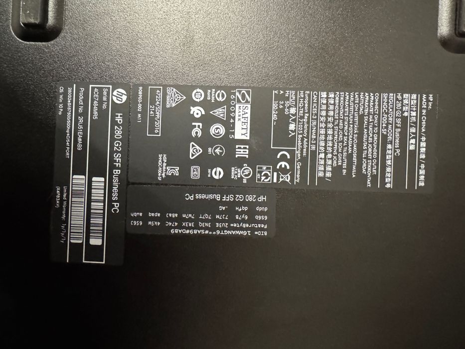 Computador escritório+ Ecrã +teclado