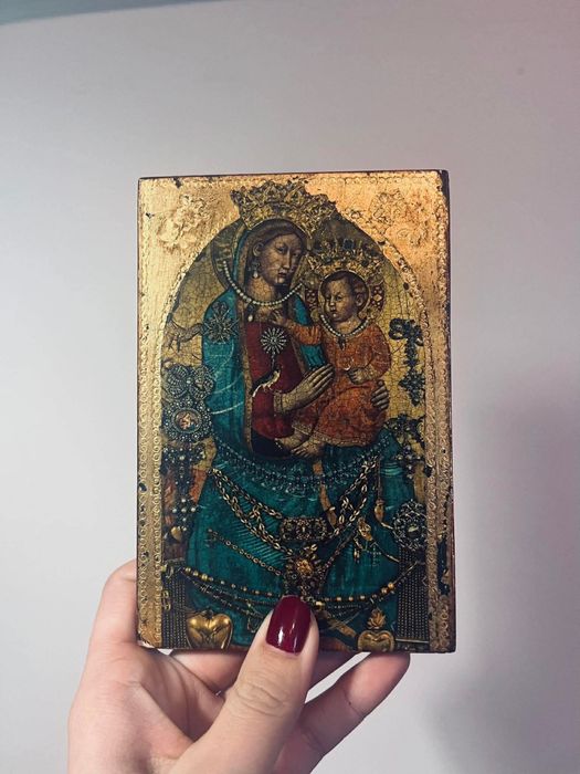 Piekna ikona prawoslawna obraz religijny