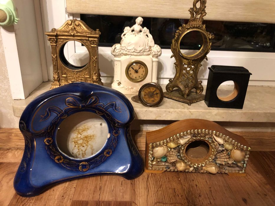 Stare obudowy zegarki zegary po zegarmistrzu