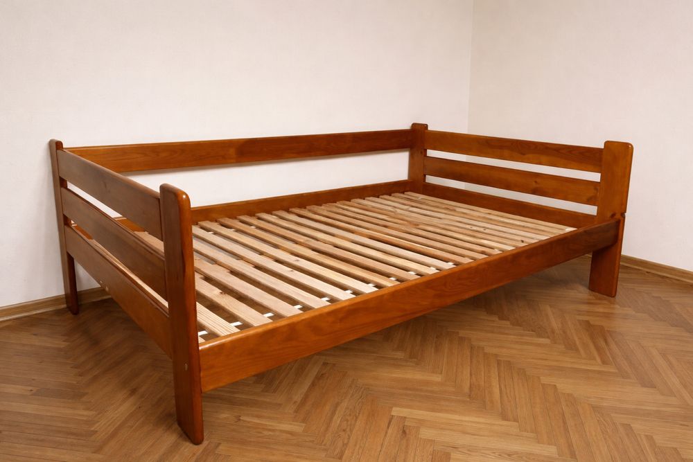 Łózko Drewniane 120x200