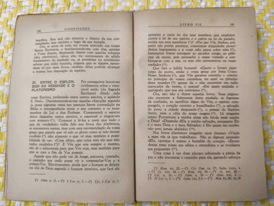 CONFISSÕES –  Santo Agostinho