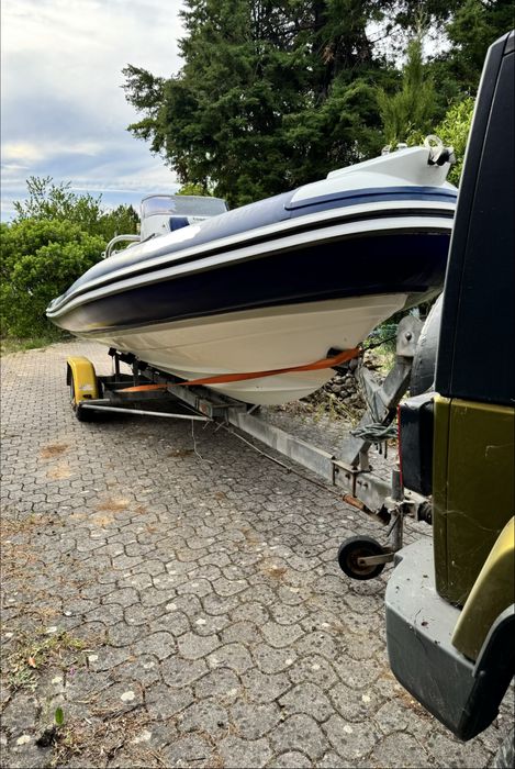 Semi rigido rib cobra 7.5m com honda 200