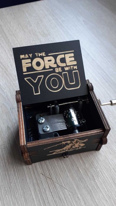 caixa de música Guera das estrelas NOVA Star wars music box