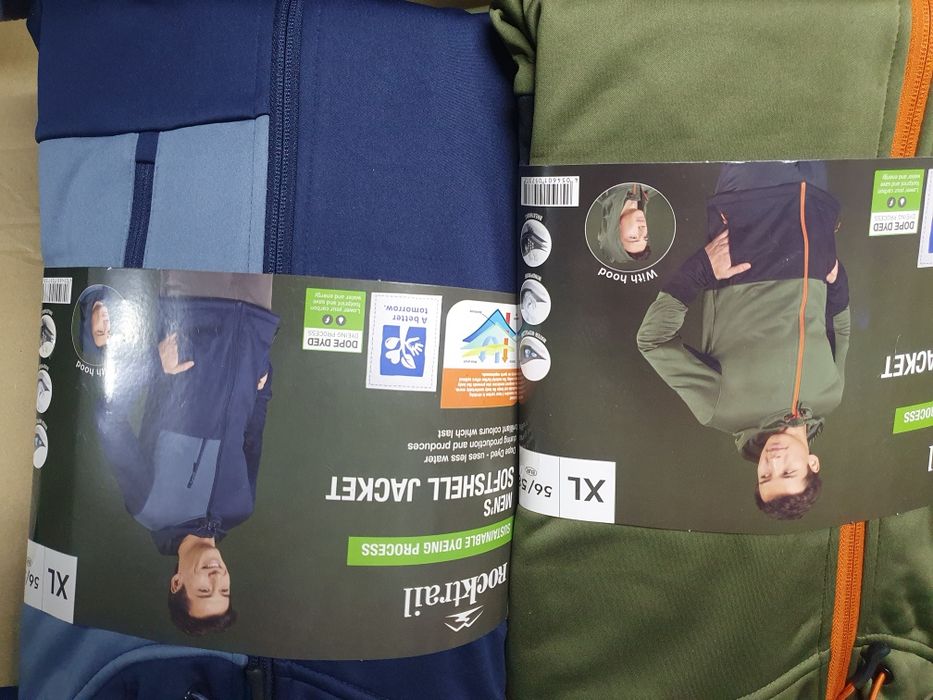 Kurtki softshell  męskie  xl-2szt