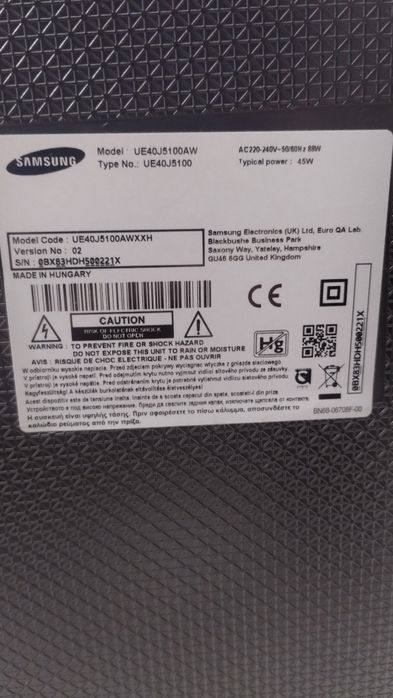 Telewizor Samsung 40 cali