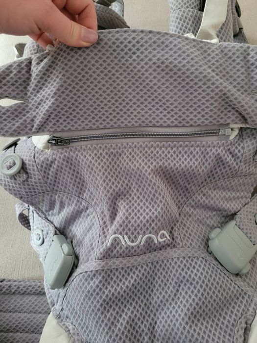 Продам слінг-рюкзак nuna від 3,5 кг до 16кг. Ніжки М
від 3,5 кг до