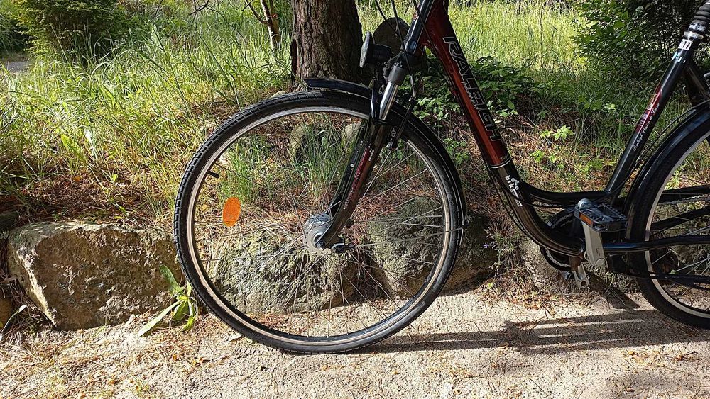 Alu Rower Miejski Damski Niska Rama Raleigh Ibnico De Luxe Nexus 8 28