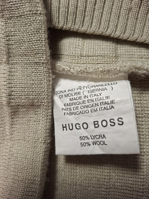 HUGO BOSS  bluza sweter męski wełna