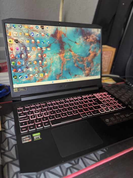 Portatil Gaming Acer nitro 5 - Ryzen 5 RTX 3060 / SSD
