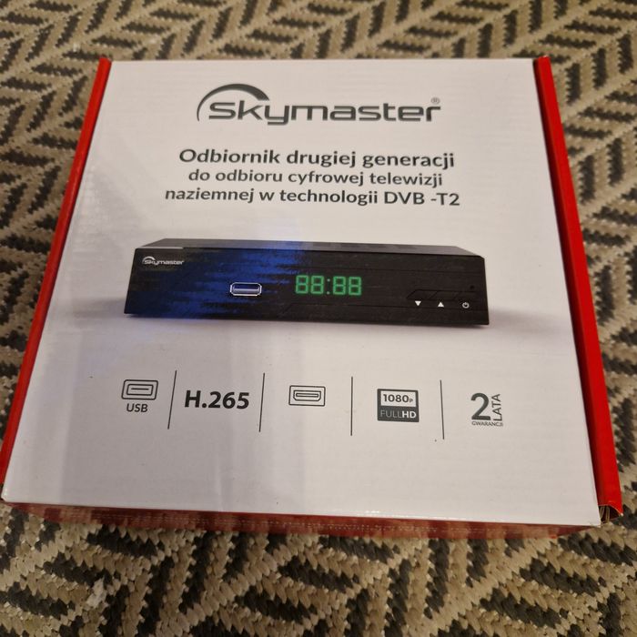 Dekoder dvbt2  brak.