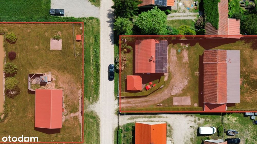 Działka ze stawem i garażami – Mazury!!!