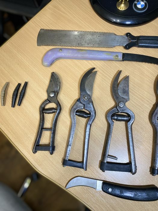 Садовая пилка  складная секатор ссср разводка