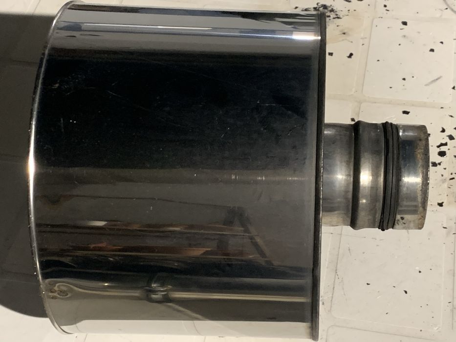 Chapéu de salamandra em inox