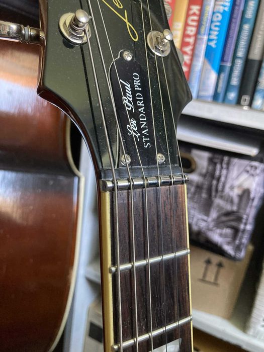 Epiphone Les Paul Standard Plustop Pro HB + twardy case - jak nowa.