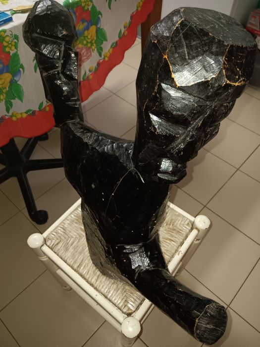 Escultura africana.