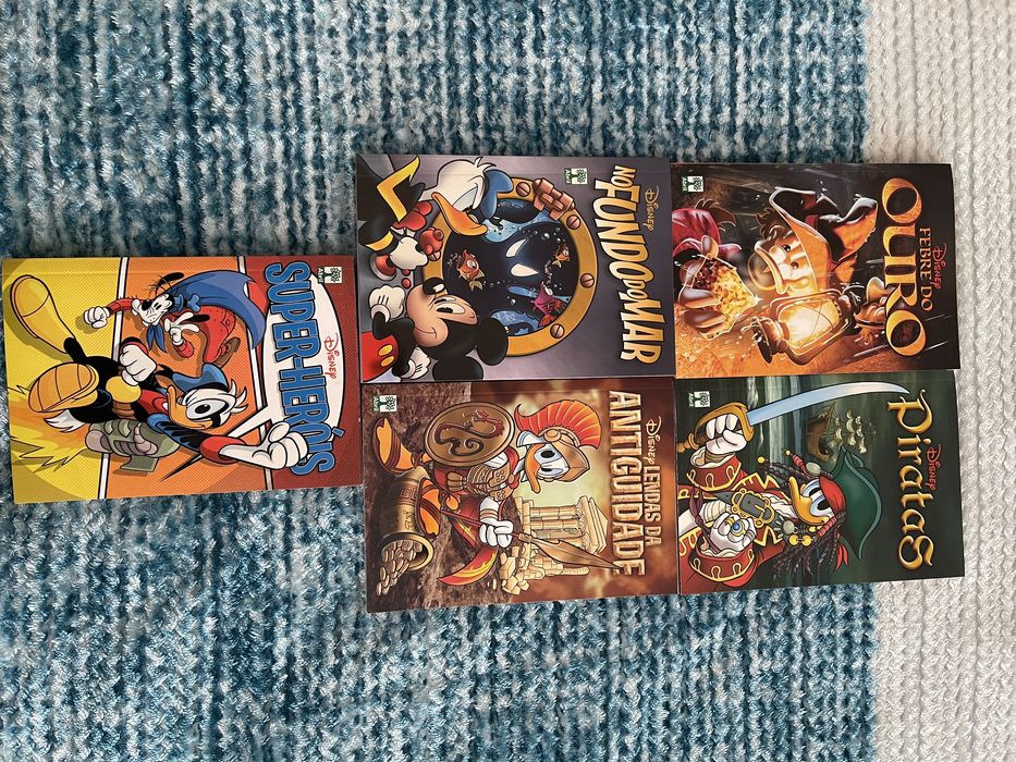 Livros do Pato Donald e companhia